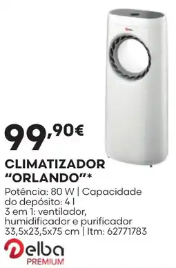 Bricomarché Climatizador orlando* delba premium promoção