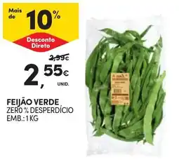 Continente Bom dia Feijão verde promoção