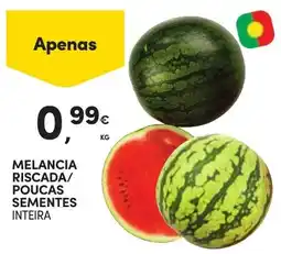 Continente Bom dia melancia riscada poucas sementes inteira promoção