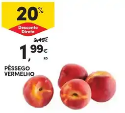 Continente Bom dia Pêssego vermelho promoção