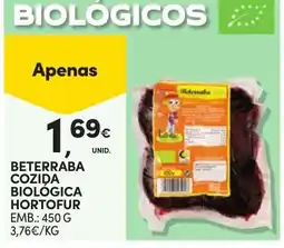 Continente Bom dia beterraba cozida biológica hortofur promoção