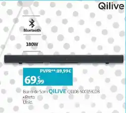 Auchan Barra de som qilive promoção