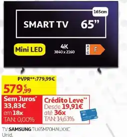 Auchan Tv samsung tu65m70hauuxc promoção