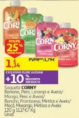 Auchan Saqueta corny promoção