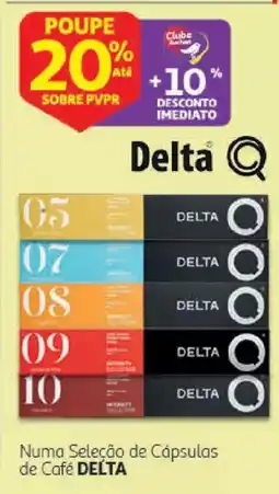 Auchan Cápsulas de Café Delta promoção