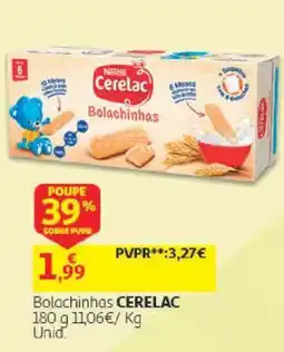 Auchan Bolachinhas cerelac promoção