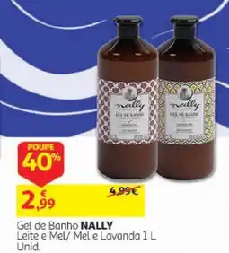 Auchan Gel de Banho NALLY promoção