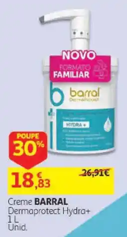 Auchan Creme barral promoção