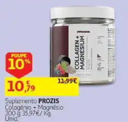 Auchan Suplemento prozis colagénio + magnésio promoção