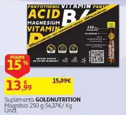 Auchan Suplemento goldnutrition promoção