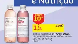 Auchan bebida isotônica vitamin well promoção