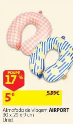 Auchan Almofada de Viagem Airport promoção