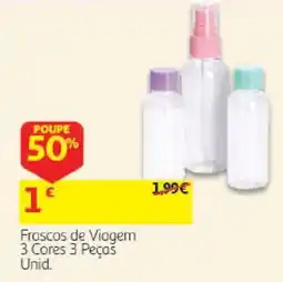 Auchan Frascos de Viagem promoção