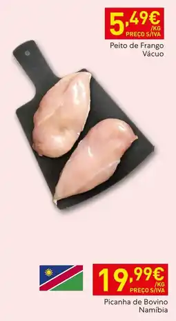 Recheio Peito de Frango Vácuo promoção