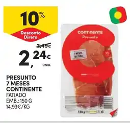 Continente Bom dia Presunto continente promoção