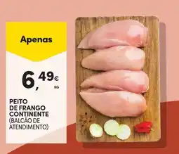 Continente Bom dia Peito de frango continente promoção