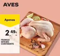Continente Bom dia Frango inteiro continente promoção