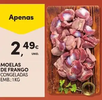 Continente Bom dia Moelas de frango congeladas promoção