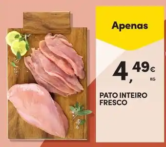 Continente Bom dia Pato inteiro fresco promoção