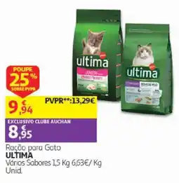 Auchan Ração para Gato Última promoção