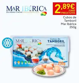 Recheio Cubos de tamboril mar ibérica promoção