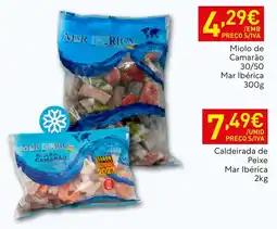 Recheio Miolo de camarão mar ibérica promoção