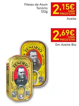 Recheio Filetes de atum tenório promoção