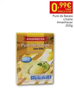 Recheio Puré de Batata com leite Amanhecer promoção