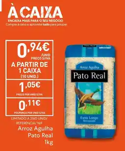 Recheio arroz agulha pato real promoção