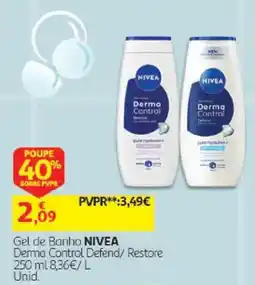 Auchan Gel de Banho NIVEA promoção