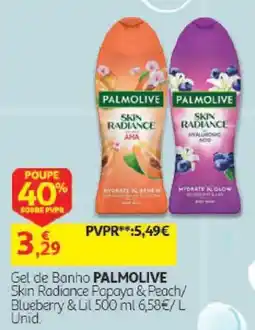 Auchan gel de banho palmolive promoção