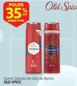 Auchan Old Spice numa seleção de géis de banho promoção