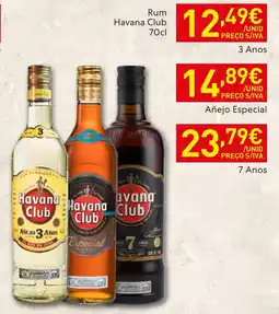 Recheio Havana Club 3 Anos promoção