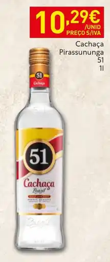Recheio Cachaça Pirassununga 51 promoção