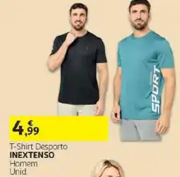 Auchan T-shirt desporto inextenso homem promoção