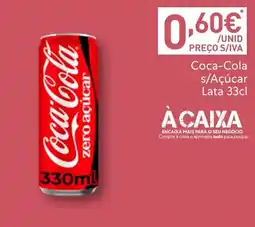 Recheio Coca-Cola zero açúcar promoção