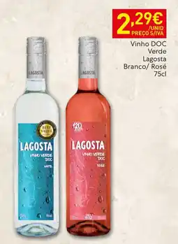 Recheio Lagosta vinho verde doc branco/ rosé promoção
