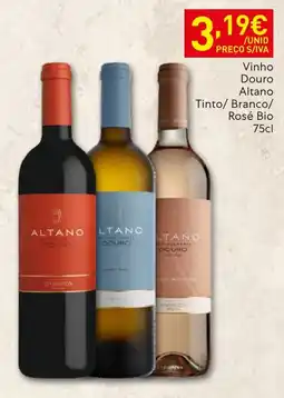 Recheio altano vinho douro tinto/ branco/ rosé bio promoção