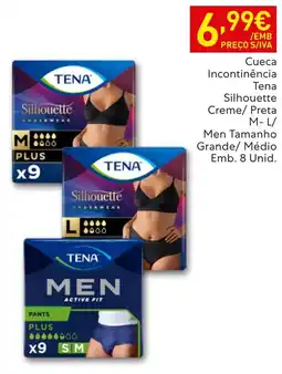 Recheio Cueca Incontinência Tena Silhouette promoção