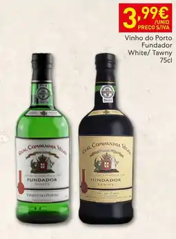 Recheio Vinho do Porto Fundador White/ Tawny promoção