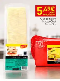 Recheio Queijo Edam MasterChef Fatias promoção