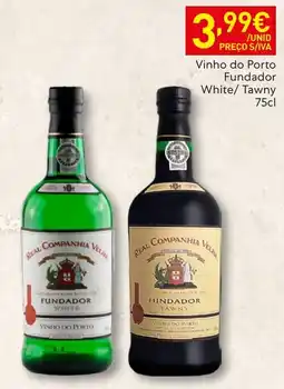 Recheio Vinho do Porto Fundador White/ Tawny promoção
