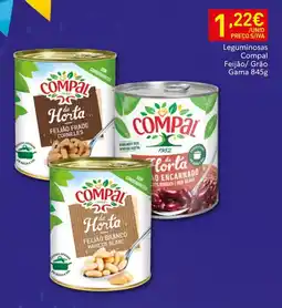 Recheio Leguminosas compal promoção