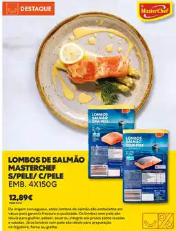 Recheio lombos de salmão masterchef promoção