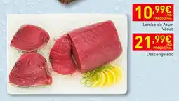 Recheio Lombo de Atum Vácio promoção