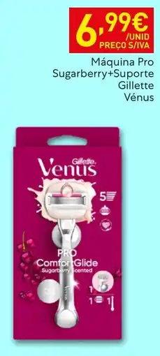Recheio Máquina Pro Sugarberry+Suporte Gillette Vénus promoção
