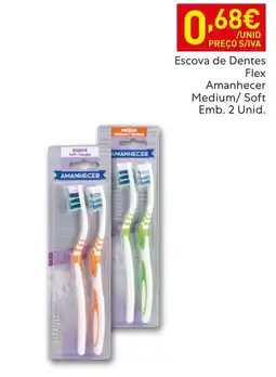 Recheio Escova de dentes flex amanhecer promoção