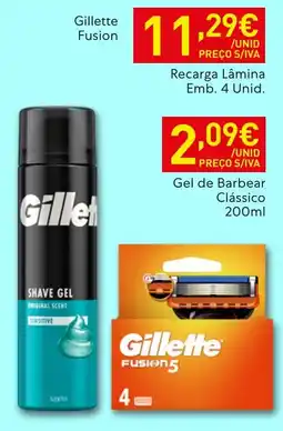 Recheio Gillette Fusion promoção
