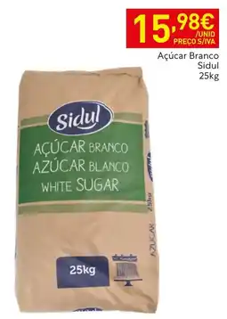 Recheio Açúcar branco sidul promoção