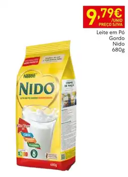 Recheio Leite em pó gordo nido promoção